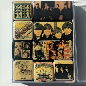Vintage The Beatles Album Cover Mini Magnets